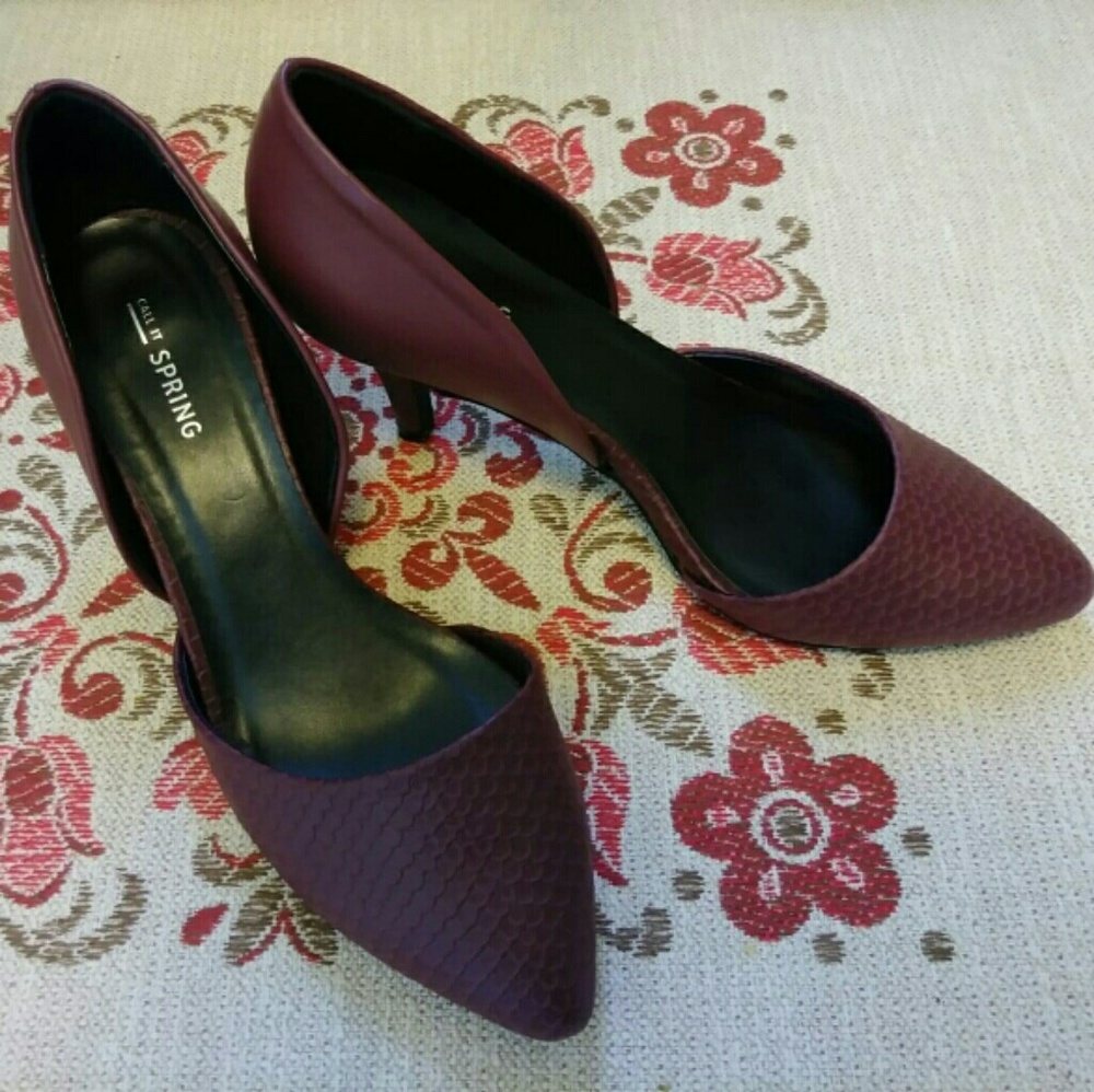 Kitten heel D'orsay